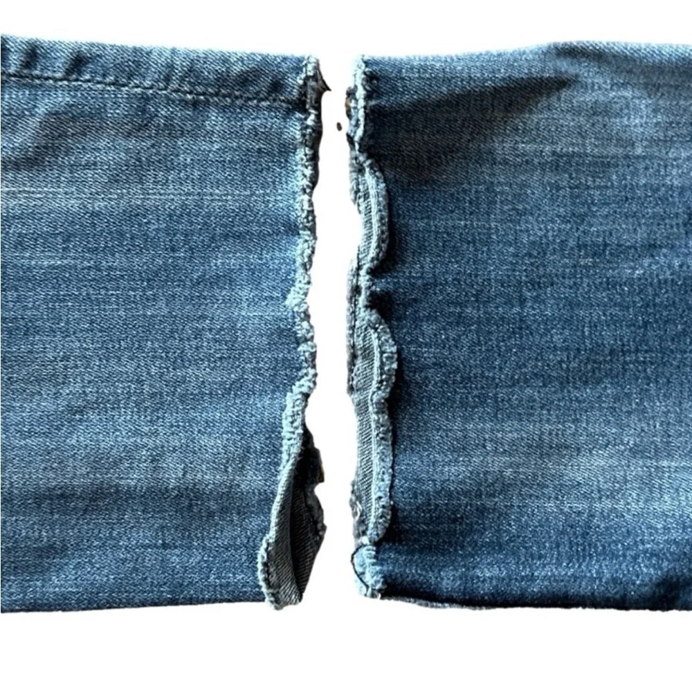 🔥 VIGOSS Women’s The Chelsea Mid-Rise Skinny Distressed Jeans Sz 11/12 ✨ - Picture 11 of 14